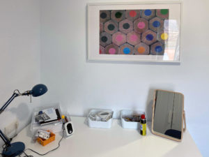 Office area at Villa Miami